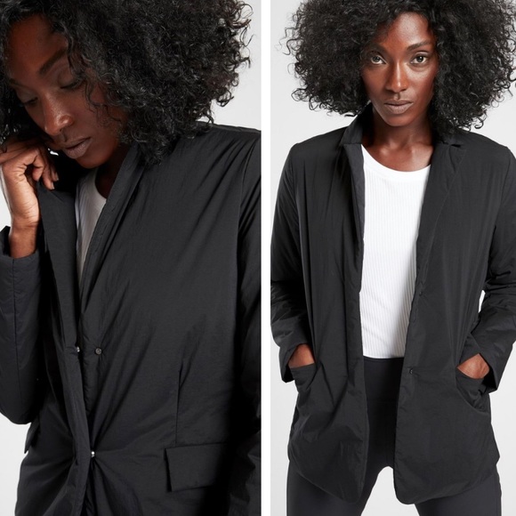 NWT Athleta Evolution Black Blazer - Picture 2 of 10